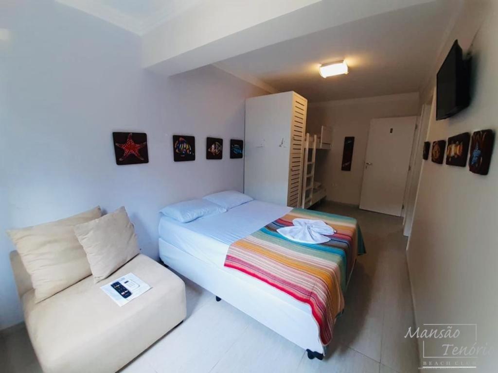 Mansao Tenorio - Suites, Estudio Ou Cobertura Pe Na Areia อูบาตูบา ภายนอก รูปภาพ